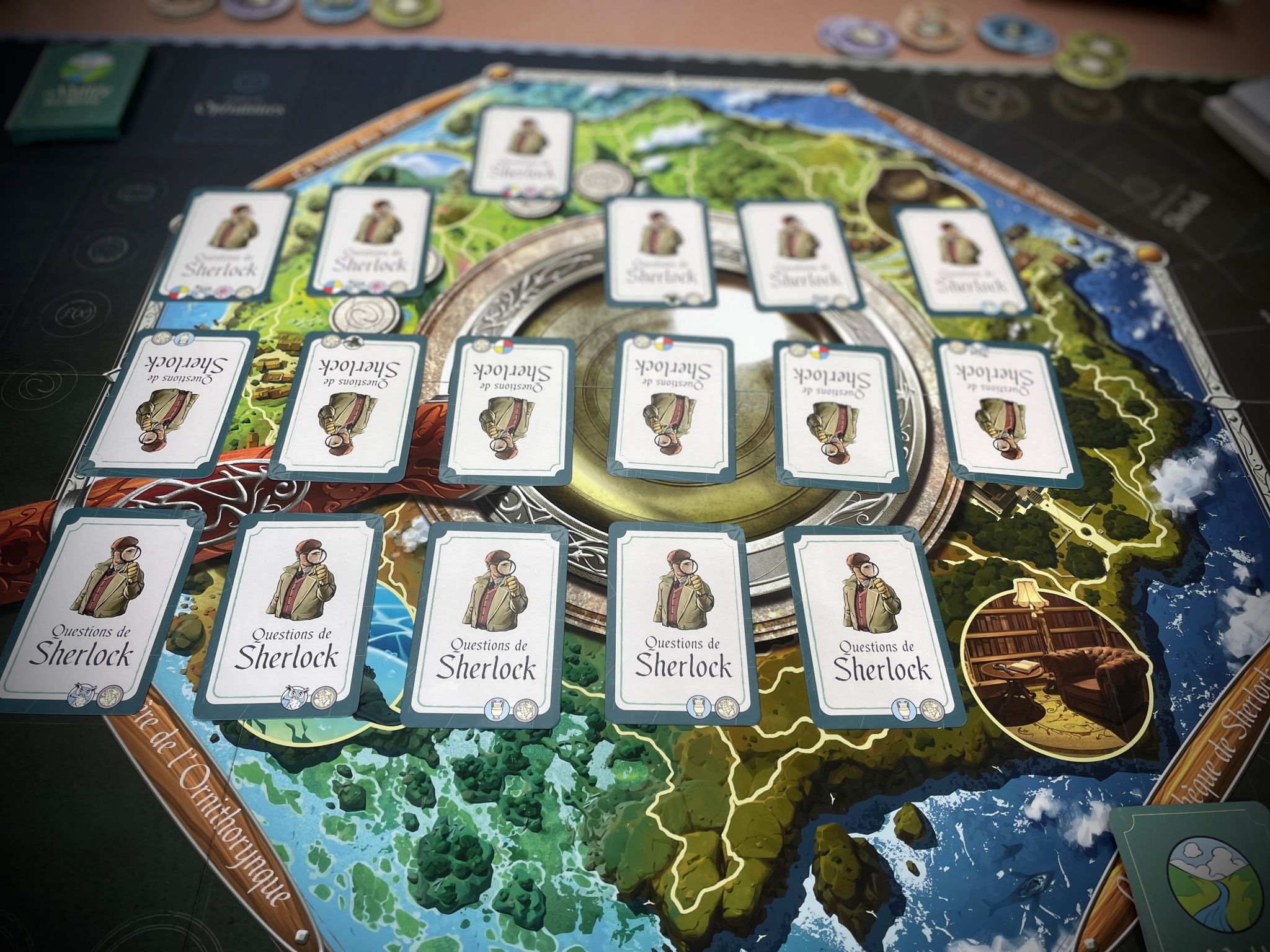 Yves Richez lance La Roue Sens et Développement, extraction du Serious Game Parcours Sherlock