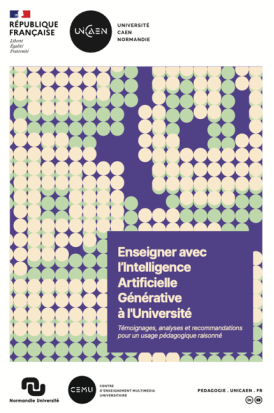 IA et enseignements : l’université de Caen Normandie publie un Livre blanc pour penser les usages pédagogiques de l’Intelligence Artificielle Générative